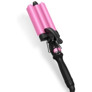 Dan Technology 3 Barrel Curling Iron Beach Waver, 1 Inch, Triple Barrel